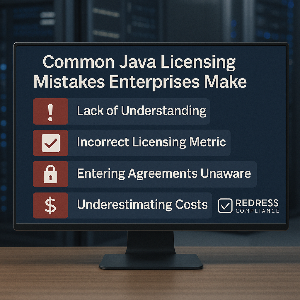 Common Java Licensing Mistakes Enterprises Make