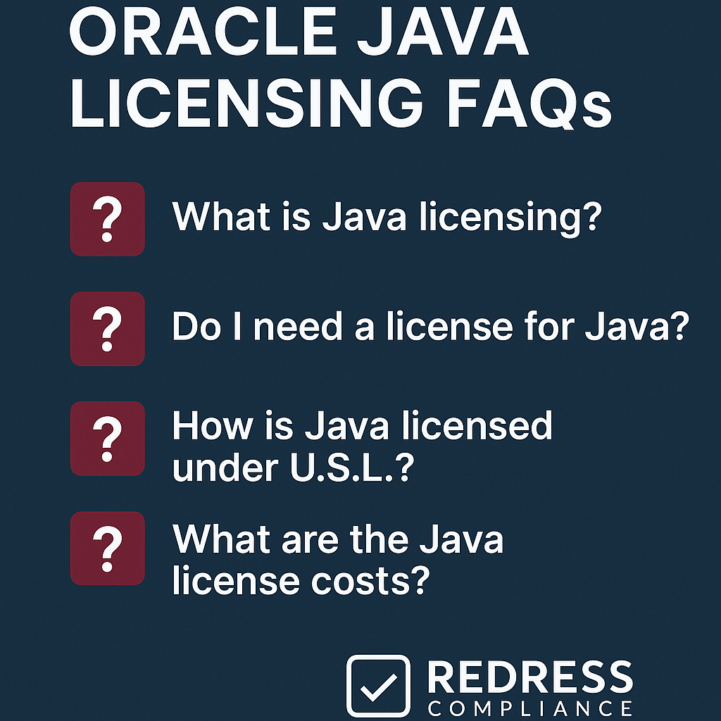 Java Licensing FAQs
