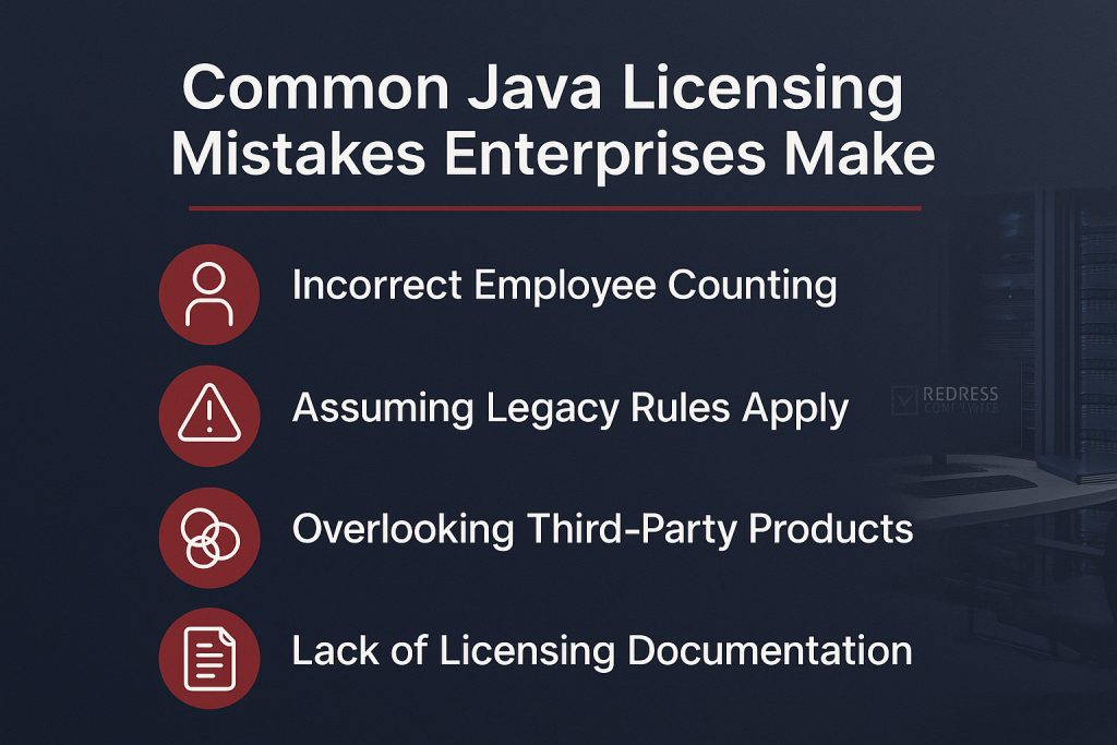 Java Licensing Mistakes Enterprises Make