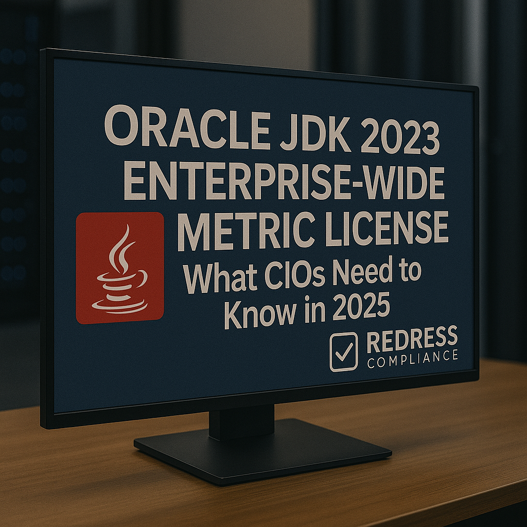 Oracle JDK 2023 Enterprise-Wide Metric License – What CIOs Need to Know in 2025