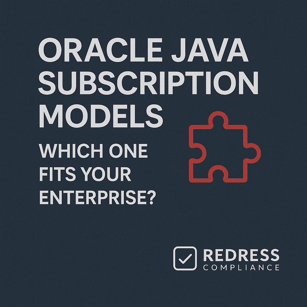 Oracle Java Subscription Models