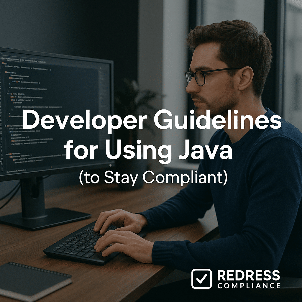 Developer Guidelines for Using Java (to Stay Compliant)