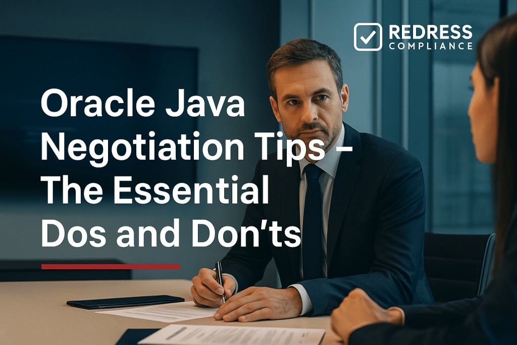 Oracle Java Negotiation Tips